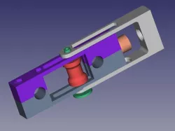 Hictop 3D Printer X-Axis Tensioner Version 1 (UPDATED)