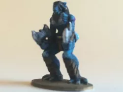 L'Thondra the Dragonborn Warrior