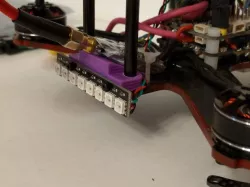Lisam LS-180 and TC frame FPV Drone LED and Video Transmitter holder, VTX/Buzzer Mount and Camera Mount