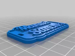 Manuel Sanchez Tag or Keychain