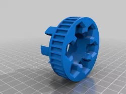 MBS All-Terrain Longboard Wheels 36 Tooth Lock Nut Pulley for 9mm, 12mm, 15mm Belt