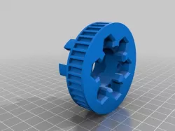 MBS All-Terrain Longboard Wheels 40 Tooth Lock Nut Pulley for 9mm, 12mm, 15mm Belt
