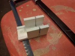 Mini mitre block 90 deg (22mm)