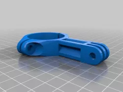 MONGOOSE FAT TIRE HEADSTOCK GOPRO MOUNT