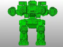 MWO Style Fafnir Battletech boardgame miniature (Outdated)