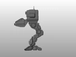 MWO Style Owens Battletech boardgame miniature
