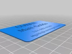 My Customized Business card maker