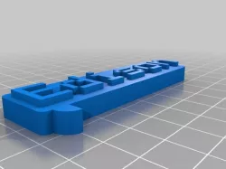 My Customized Call out name plate generatorEdison name plate