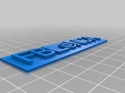 My Customized Custom name plate
