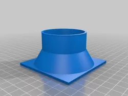 My Customized Duct/Pipe Adaptor