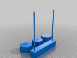 My Customized Parametric Square U-Bolt and Nuts1