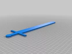 My Customized Sword Pen Holder Bookmark