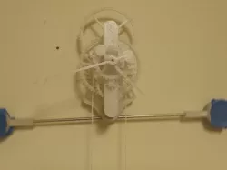 One Plate Mechanical Clock