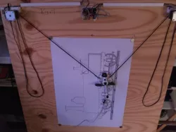 Polargraph - timing belt and spring load