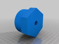 Power Wheel Barbie Corvette to Mustang Wheel Adapter