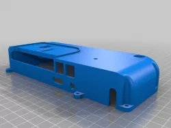 Raspberry Pi case for custom board