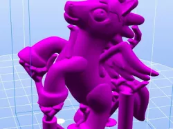 Rearing ponicorn remix with support