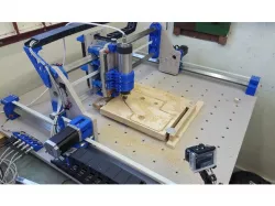 Root 3 CNC multitool router 3D printed parts