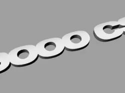 Saab model 9000 CS emblem