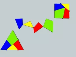 Shape Shifting geometry - Triangle Square