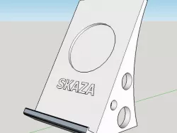 Simple DIY QI charging desktop stand