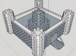 Small Model Castle