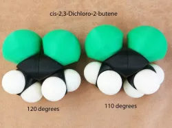 Space-filling molecular models: Carbon expansion set