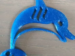 Steemit Keychain - Dolphin