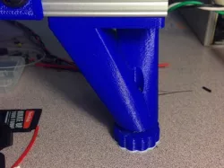 Sturdy Leg With Adjustable Foot For Square Printers