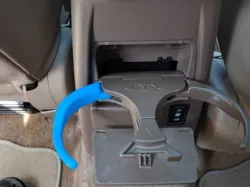 Toyota 4Runner left arm for rear cup holder