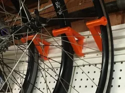 Wheel Holder for Craftsman VersaTrack Track Wall
