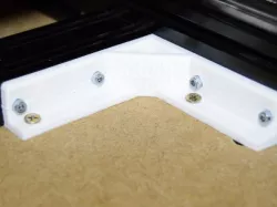 XY Squareness corner for Tevo Tarantula 3D Printer