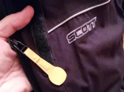 Zipper handler for Scott biker jacket