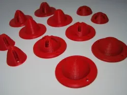 ZMR 250 landing foot for 1806 motor savers / guards