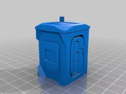28mm Gaming Outhouse