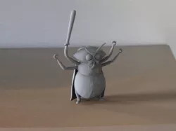 Abraham, the mutant moth from "Marvin and the Moths"