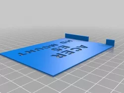 Acer E15 second HD mount