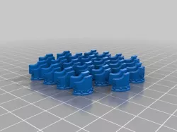 Alpha Legion Cataphractii Shoulder Pads