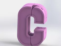 Alphabet Robot - C