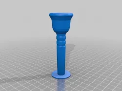 Alto Trombone 11.5mm Backpipie - Customized Parametric Mouthpiece 2.1