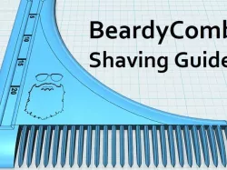 An Open Source Beard Comb Tool