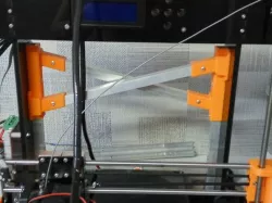 Anet A8 protection against lateral vibrations axis X