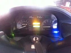 Caja alojamiento para voltimetro adaptado a Honda PC800