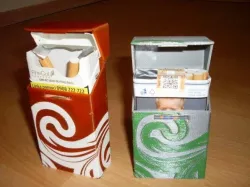 Cigarette box / case - dual extrusion