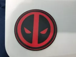 Deadpool Coaster (Dual extrusion)