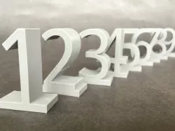 Display Numbers (and Math Symbols)