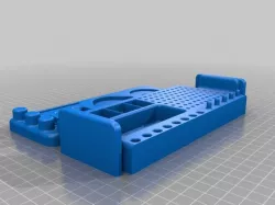 Dremel attachment organizer