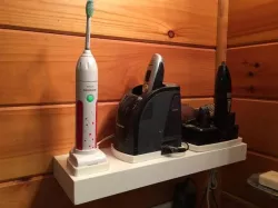 Electric Razor Charger Holder for shelf