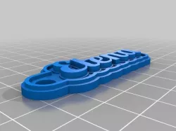 "Elena" Keychain (Font=Lobster)