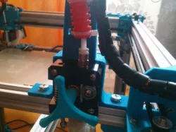 Extruder motor holder